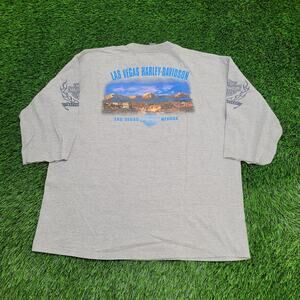 Vintage 2004 Harley-Davidson Shirt Womens XL 23x27 Las-Vegas